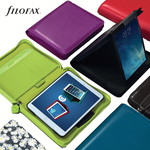 Filofax Tablet Case borító kicsi Saffiano Zip, Aquamarine
