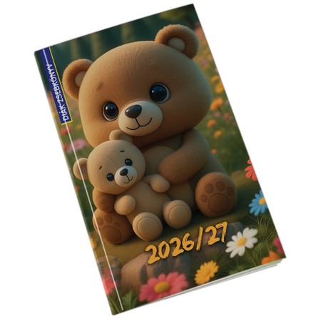 Diák zsebkönyv 2026-2027, Mackó