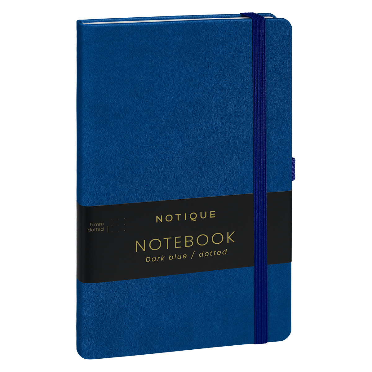 Notique, keménytáblás pontozott notesz, Dark Blue, 13x21 cm Notique, keménytáblás pontozott notesz, Dark Blue, 13x21 cm