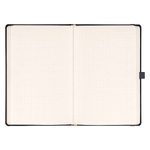 Notique, keménytáblás pontozott notesz, Gray, 13x21 cm Notique, keménytáblás pontozott notesz, Gray, 13x21 cm