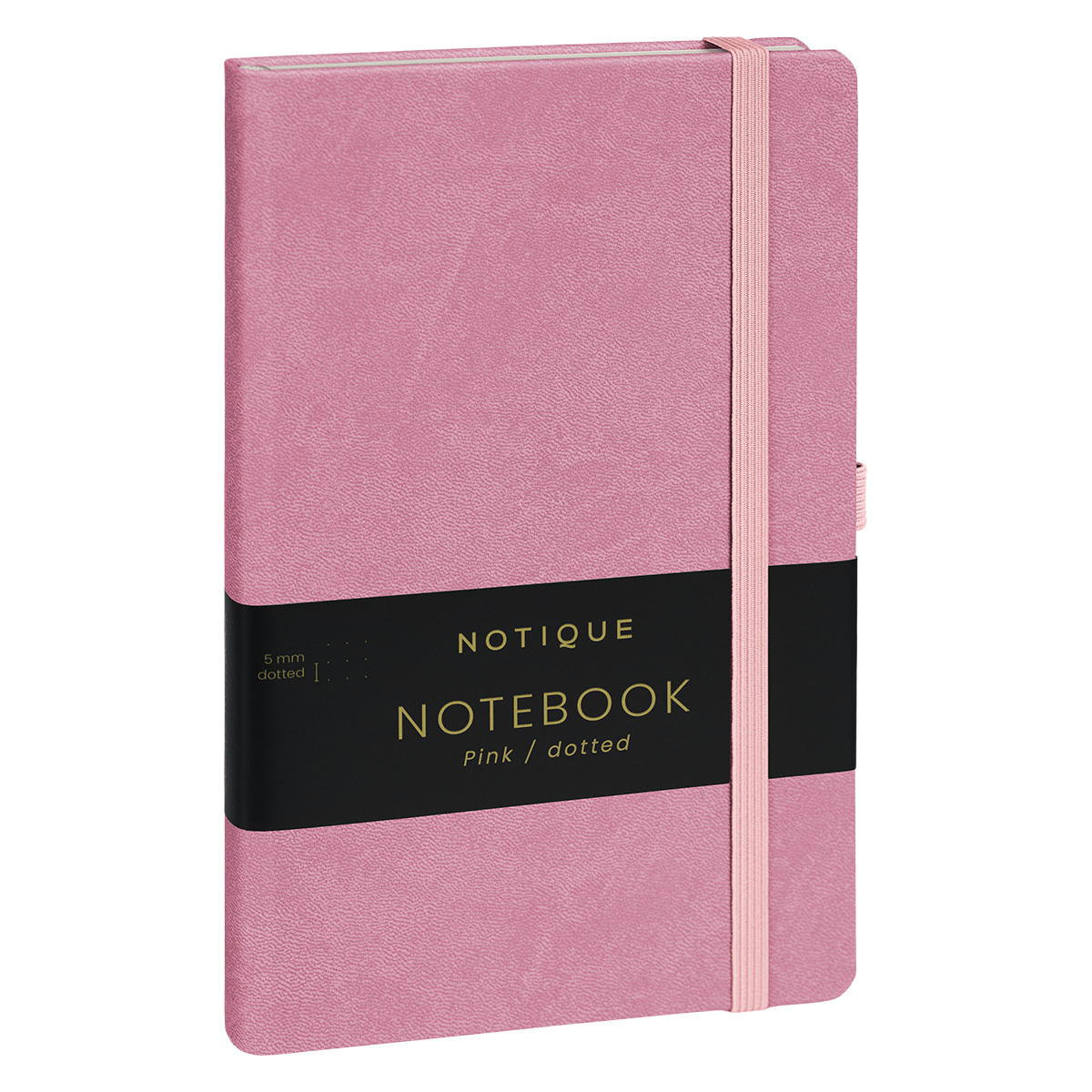 Notique, keménytáblás pontozott notesz, Pink, 13x21 cm Notique, keménytáblás pontozott notesz, Pink, 13x21 cm