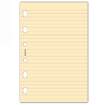 Filofax Jegyzetlapok Vonalas Pocket Lazac