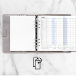 Filofax Naptárbetét Éves Horizontális A5 Fehér 2028