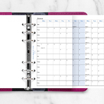 Filofax Naptárbetét Éves Horizontális Personal Fehér 2028