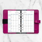 Filofax Naptárbetét Havi Personal Fehér 2027