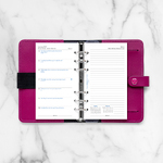 Filofax Naptárbetét Heti 1 hét / 1 oldal + 1 oldal jegyzet Personal Fehér 2027