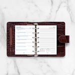 Filofax Naptárbetét Heti 1 hét / 1 oldal + 1 oldal jegyzet Pocket Fehér 2027