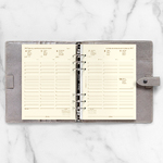 Filofax Naptárbetét Heti 1 hét / 2 oldal Oszlopos 5 nyelvű A5 Krém 2027