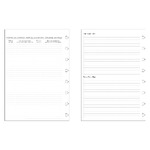 Filofax Notebookhoz Naptárbetét Havi HU A5 Fehér 2027