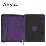 Filofax Tablet Case borító kicsi Microfiber Zip, Lila