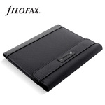 Filofax Tablet Case Borító nagy Microfiber Rejtett mágnes, Fekete