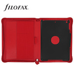 Filofax Tablet Case borító nagy Saffiano Zip, Piros