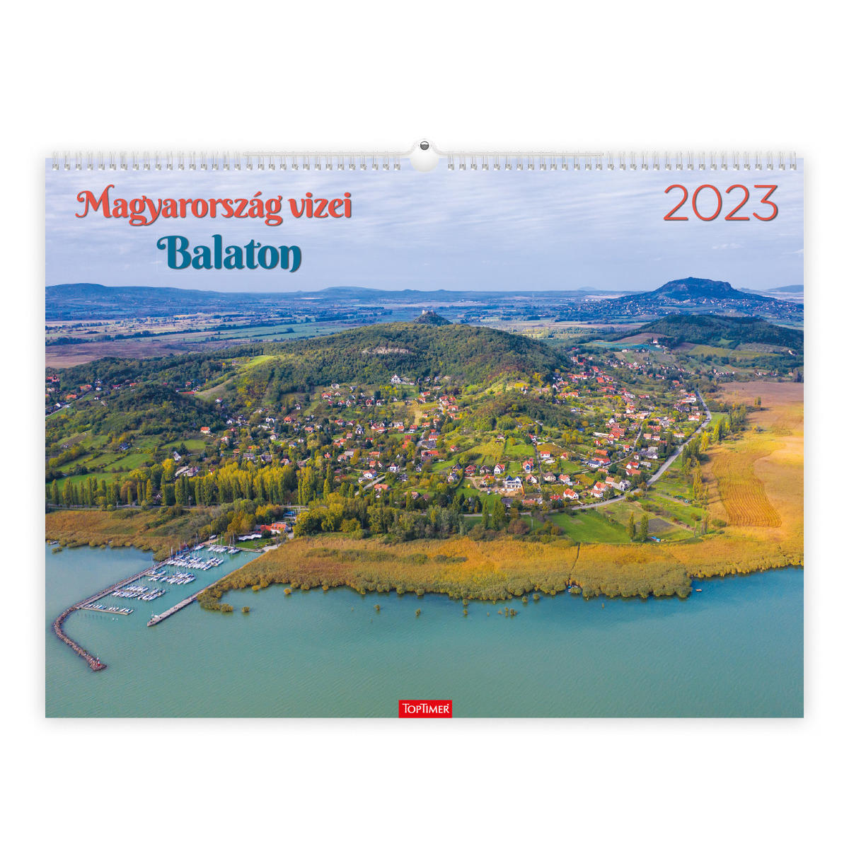 Magyarország Vizei, Balaton, képes falinaptár 2023