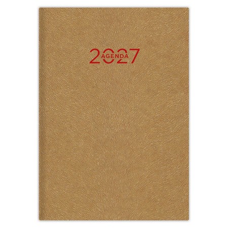 Animal, A5 heti beosztású agenda, Gazelle Okker