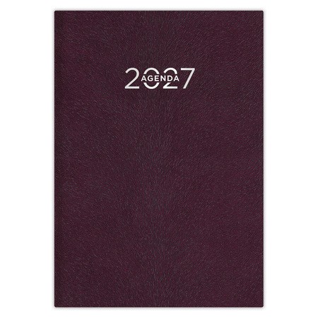 Animal, A5 heti beosztású agenda, Redpanda Bordó