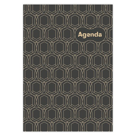 Colors, A5 napi beosztású agenda, Art Modern