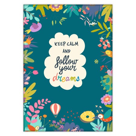 Colors, A5 napi beosztású agenda, Fantasy