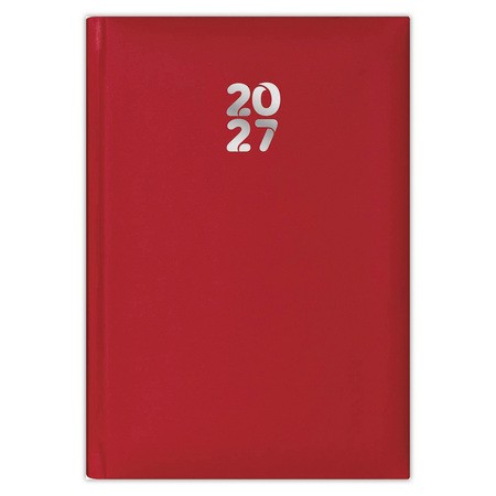 Pannon, A5 heti beosztású agenda, Piros