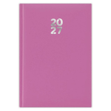 Pannon, A5 napi beosztású agenda, Fuchsia