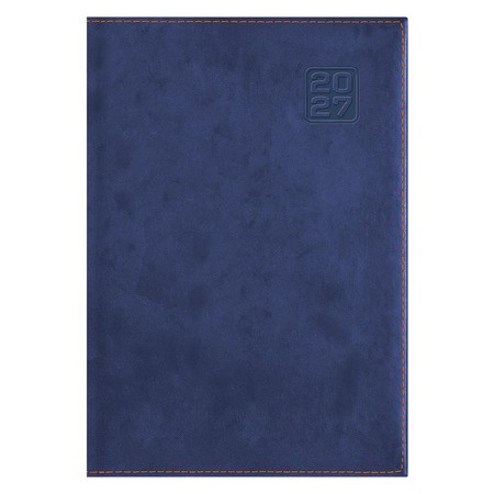 Square, A5 napi beosztású agenda, Kék