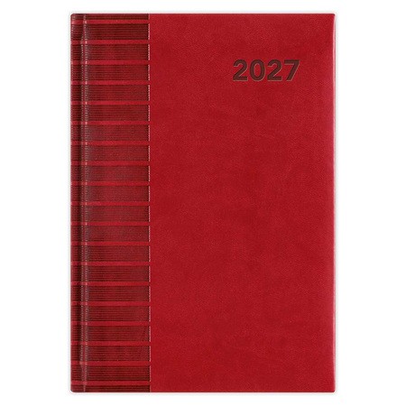 Tucson, B5 heti beosztású agenda, Piros