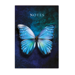 404 Notes found, A5 jegyzetfüzet élfestéssel, Butterfly Blue