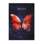 404 Notes found, A5 jegyzetfüzet élfestéssel, Butterfly Red