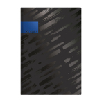 404 Notes found, B5 jegyzetfüzet élfestéssel, Black Diagonal