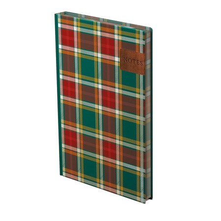 404 Notes found, B5 jegyzetfüzet élfestéssel, Scottish Green
