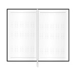 Notebook Rainbow, A5 keskenyített vonalas jegyzetfüzet, Bordó