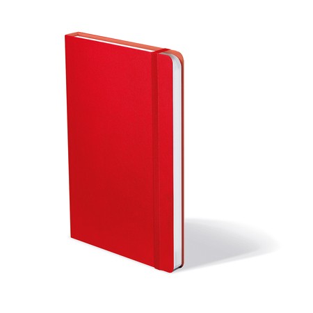 Notebook Rainbow, B6 vonalas jegyzetfüzet, Piros