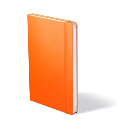 Notebook Rainbow Neon, A5 keskenyített vonalas jegyzetfüzet, Neon Narancs