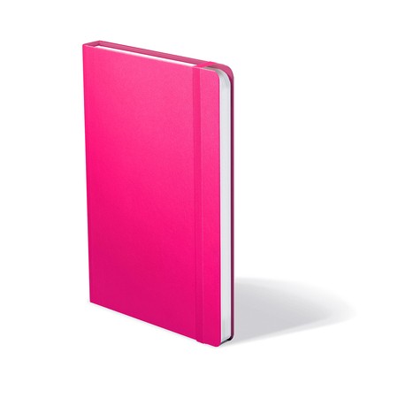 Notebook Rainbow Neon, A5 keskenyített vonalas jegyzetfüzet, Neon Pink