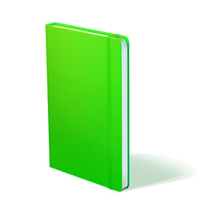Notebook Rainbow Neon, A5 keskenyített vonalas jegyzetfüzet, Neon Zöld