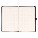 Balacron, pontozott notesz, Fekete, 15x21 cm Balacron, pontozott notesz, Fekete, 15x21 cm