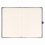 Balacron, pontozott notesz, Sötétkék, 15x21 cm Balacron, pontozott notesz, Sötétkék, 15x21 cm