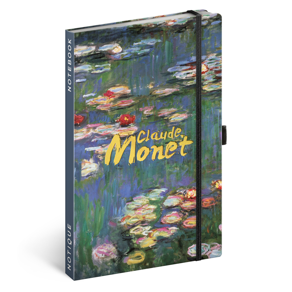 Claude Monet, keménytáblás vonalas notesz, 13x21 cm Claude Monet, keménytáblás vonalas notesz, 13x21 cm
