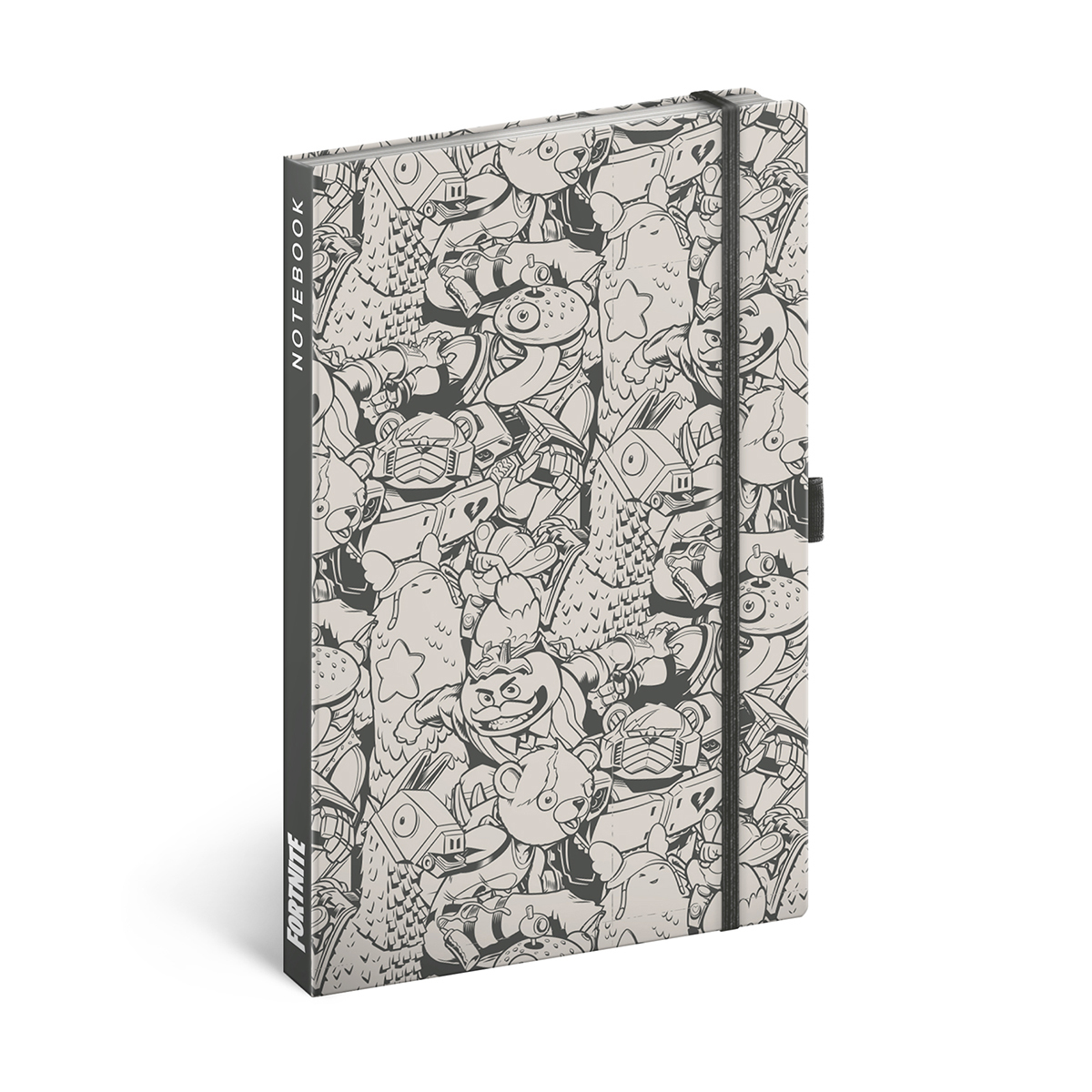 Fortnite - Legends, keménytáblás vonalas notesz, 13x21 cm Fortnite - Legends, keménytáblás vonalas notesz, 13x21 cm