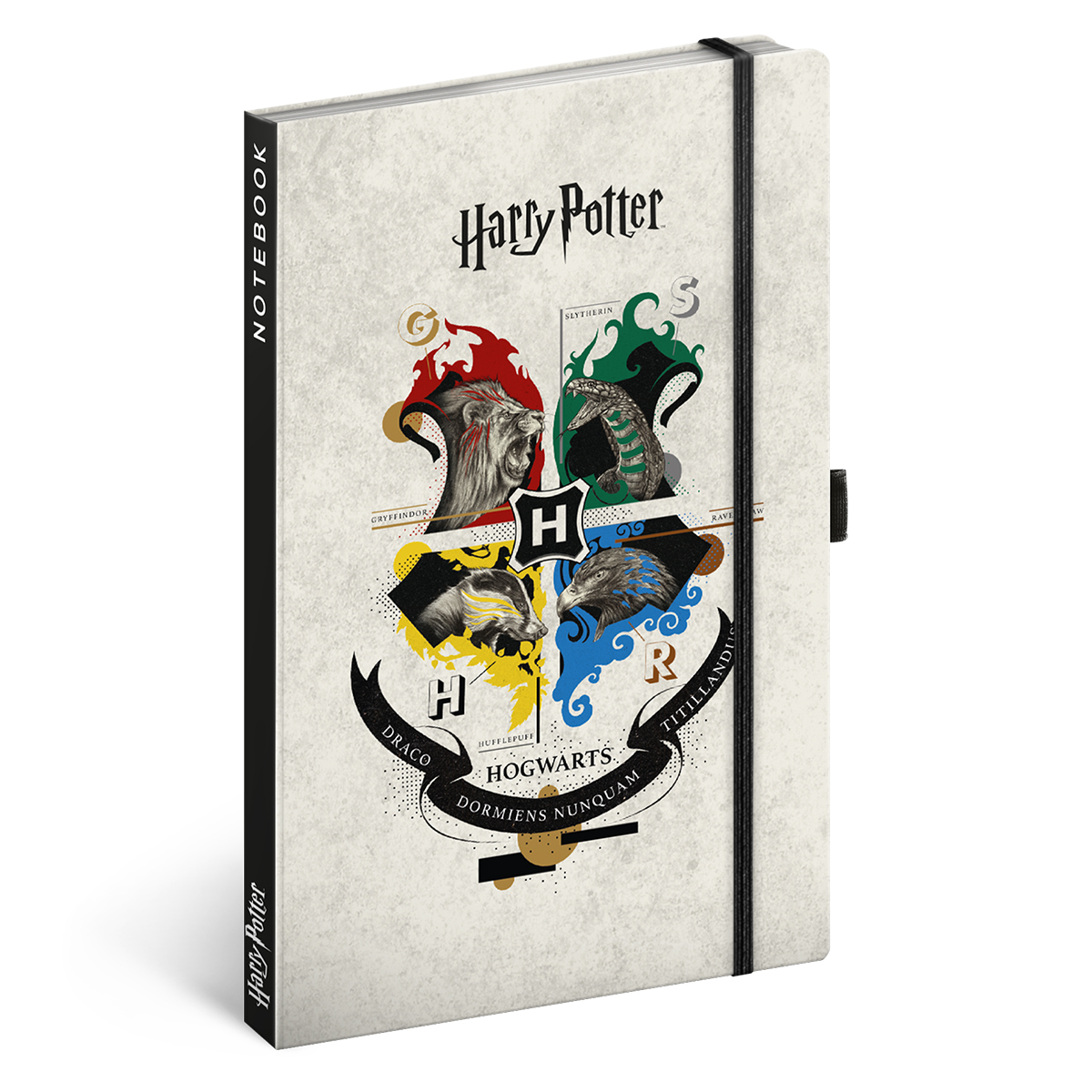 Harry Potter, keménytáblás vonalas notesz, 13x21 cm Harry Potter, keménytáblás vonalas notesz, 13x21 cm
