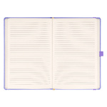 Notique, keménytáblás vonalas notesz, Lila, 13x21 cm Notique, keménytáblás vonalas notesz, Lila, 13x21 cm