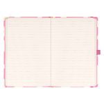 Pink, keménytáblás vonalas notesz, 13x21 cm Pink, keménytáblás vonalas notesz, 13x21 cm