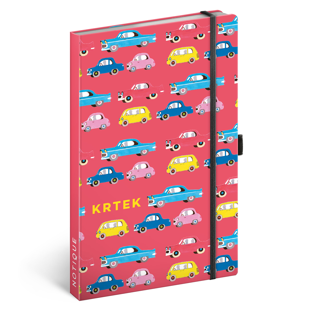 The Little Mole - Cars, keménytáblás vonalas notesz, 13x21 cm The Little Mole - Cars, keménytáblás vonalas notesz, 13x21 cm