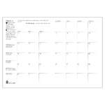 Womanext, A5 heti beosztású naptárkönyv, Navy Blue