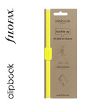 Filofax Clipbook Saffiano Fluoro rugalmas zárószalag A5 Sárga