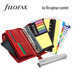 Filofax Jegyzetlapok Üres nagy csomag Personal Fehér