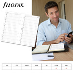 Filofax Kontakt lista (Web / Email) Personal Fehér