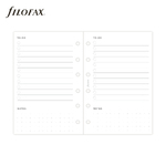 Filofax Lifestyle tervező Tennivalók lista Pocket Minimal fehér