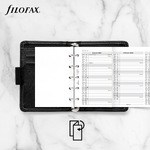 Filofax Naptárbetét Éves Vertikális Mini Fehér 2023