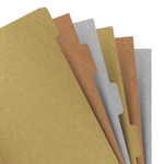 Filofax Notebook Elválasztó lapok Bianco A5 Metallic