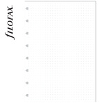 Filofax Notebook Jegyzetlap Bullet (pont) A5 Fehér